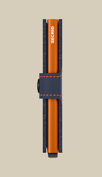 Secrid – Miniwallet Matte – Nightblue and Orange