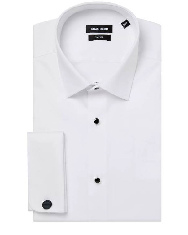 Remus Uomo – Rome – White – Long Sleeve Formal Shirt