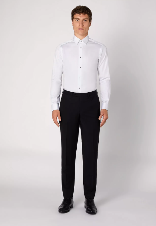 Remus Uomo – Rome – White – Long Sleeve Formal Shirt