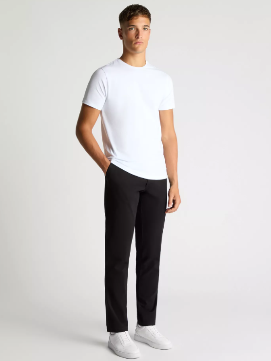 Remus Uomo – Eldon – Slim Leg Chinos - Black