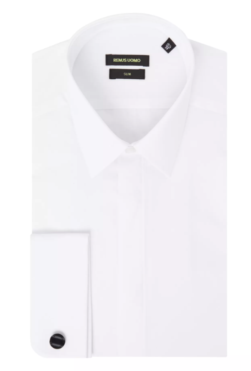 Remus Uomo – Rome – White – Long Sleeve Formal Shirt