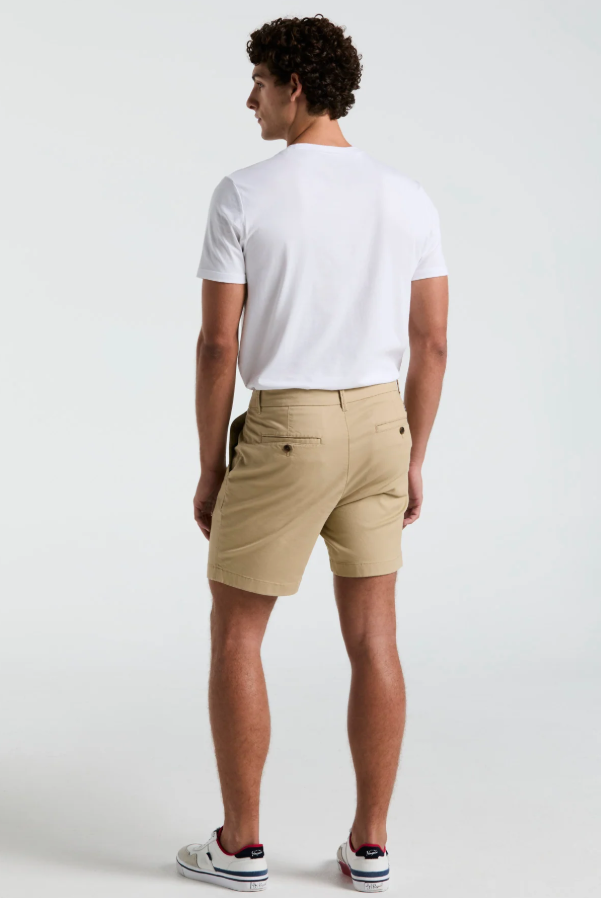 Original Penguin – Slim Fit Chino Shorts - Travertine
