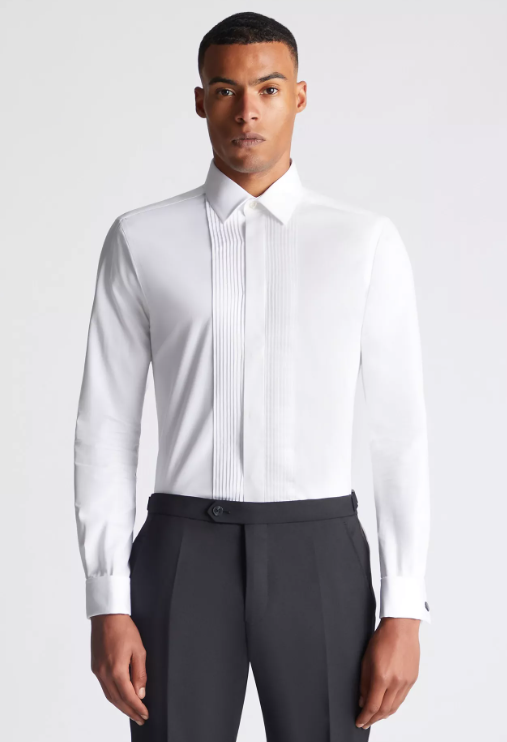 Remus Uomo – Rome – White – Long Sleeve Formal Shirt