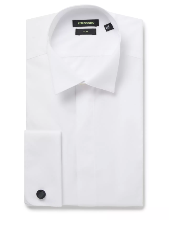 Remus Uomo – Rome – White – Long Sleeve Formal Shirt