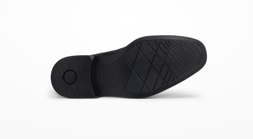 Melbourne – Black Leather Derby Shoes