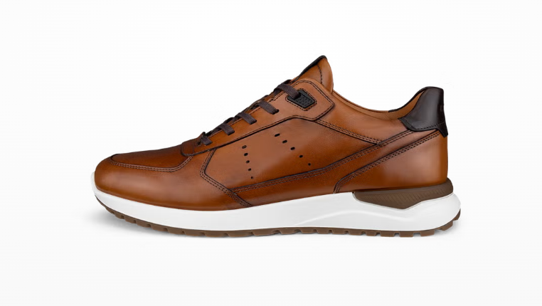 Astir Neo – Brown Leather Trainers