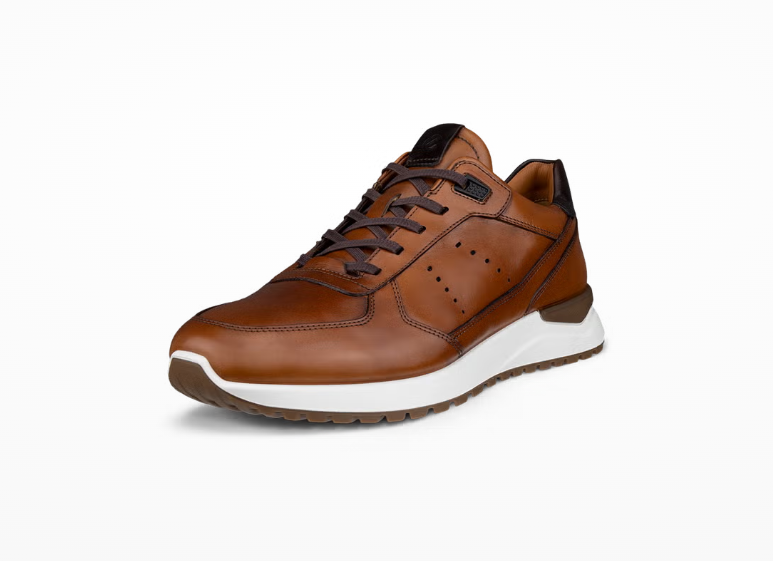 Astir Neo – Brown Leather Trainers
