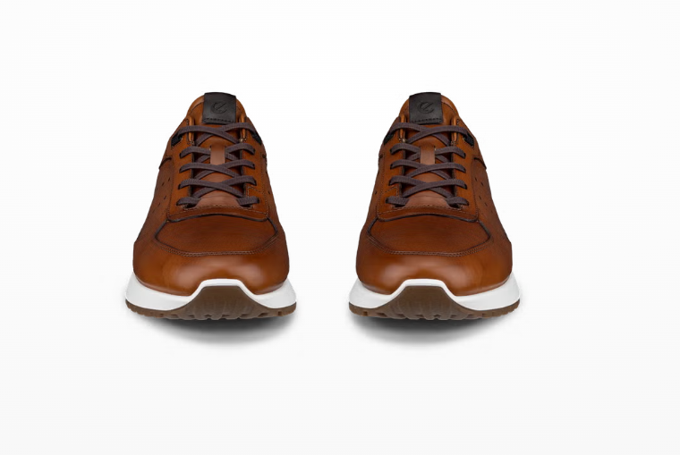 Astir Neo – Brown Leather Trainers