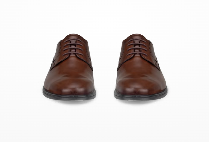Melbourne – Brown Leather Derby Shoes