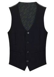 Remus Uomo – Slim Fit – Black – Luca Suit Waistcoat