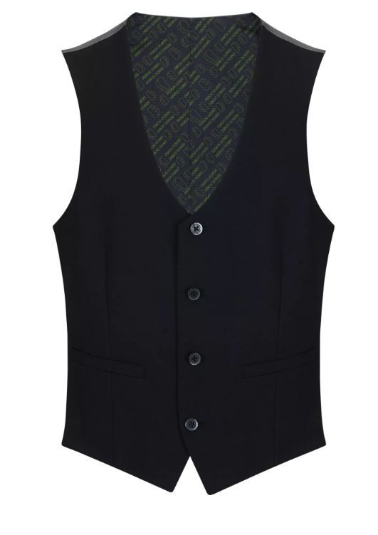 Remus Uomo – Slim Fit – Black – Luca Suit Waistcoat
