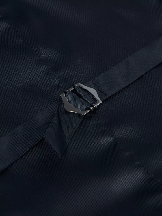 Remus Uomo – Slim Fit – Black – Luca Suit Waistcoat