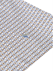 DG’s Drifter – Regular Fit – Blue / Light Brown – Short Sleeve Polo