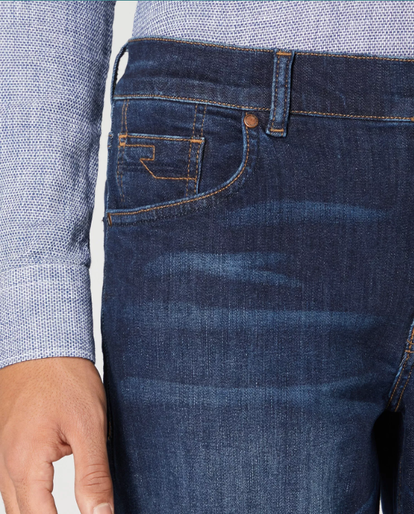 Remus Uomo – Straight Leg – Navy – Rogan Power Stretch Jeans