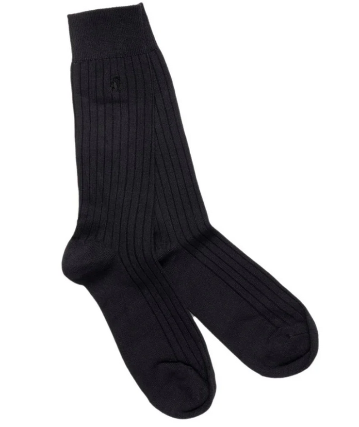 Swole Panda – Comfort Cuff Bamboo Socks – Size 7–11 UK / 40–45 EU