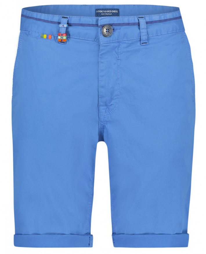 A Fish Named Fred – Slim Fit Bermuda Shorts – Cobalt Blue