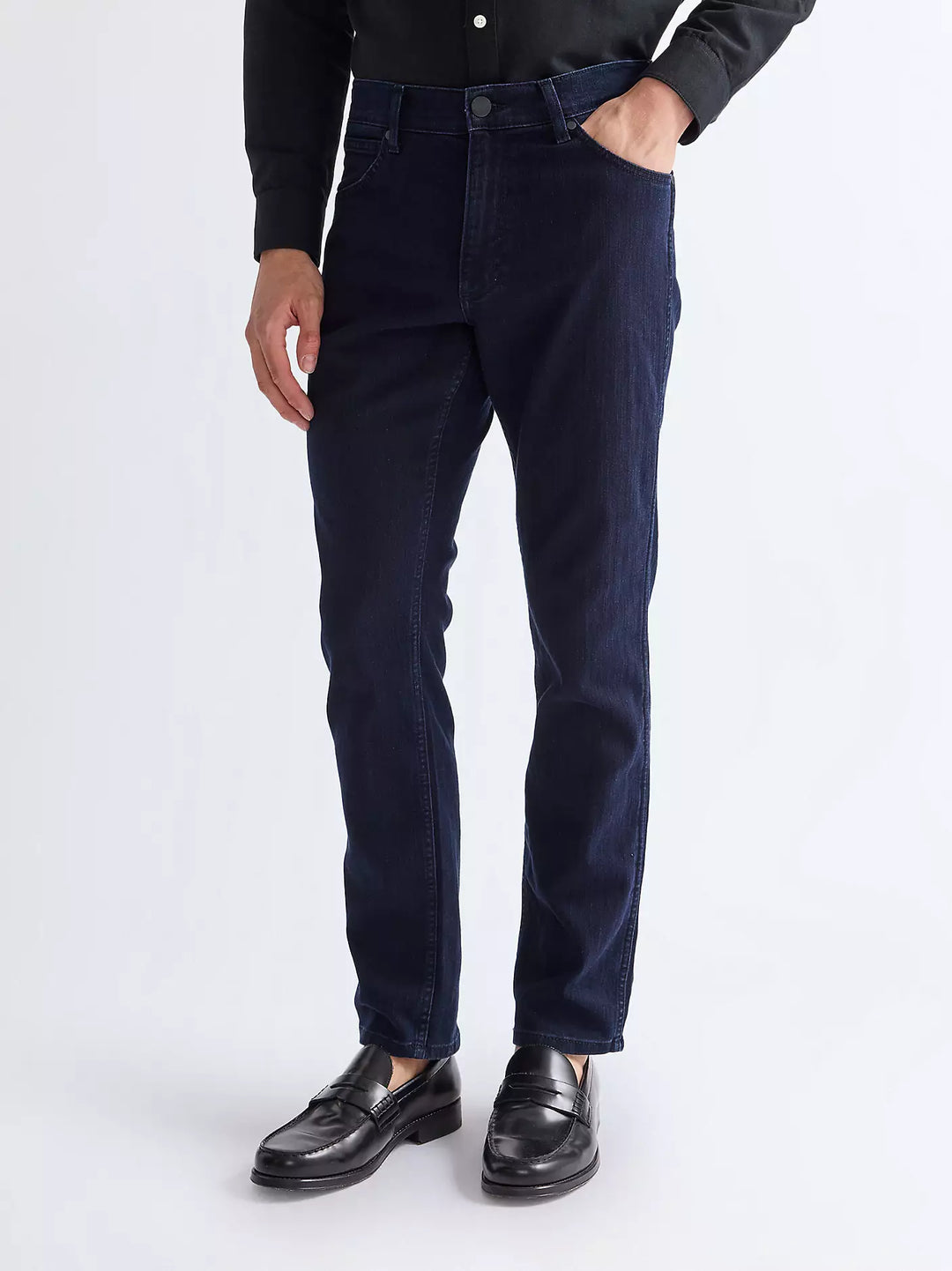 Greensboro – Regular Straight Jeans – Black Back