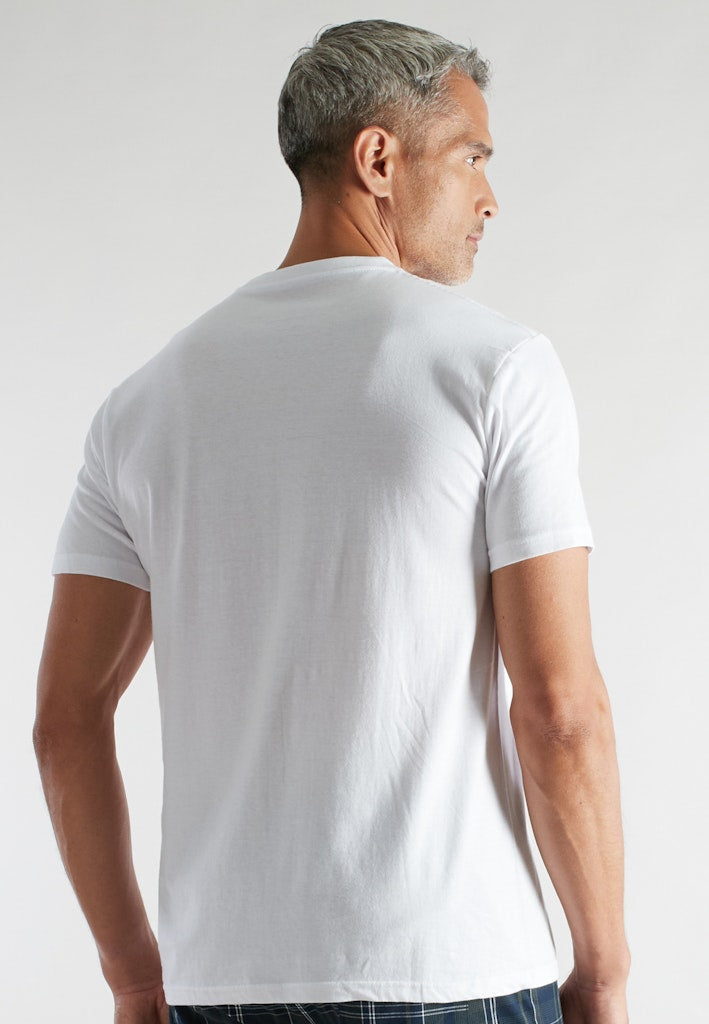 CECEBA – Men’s Shirt – White Plain (2-Pack)