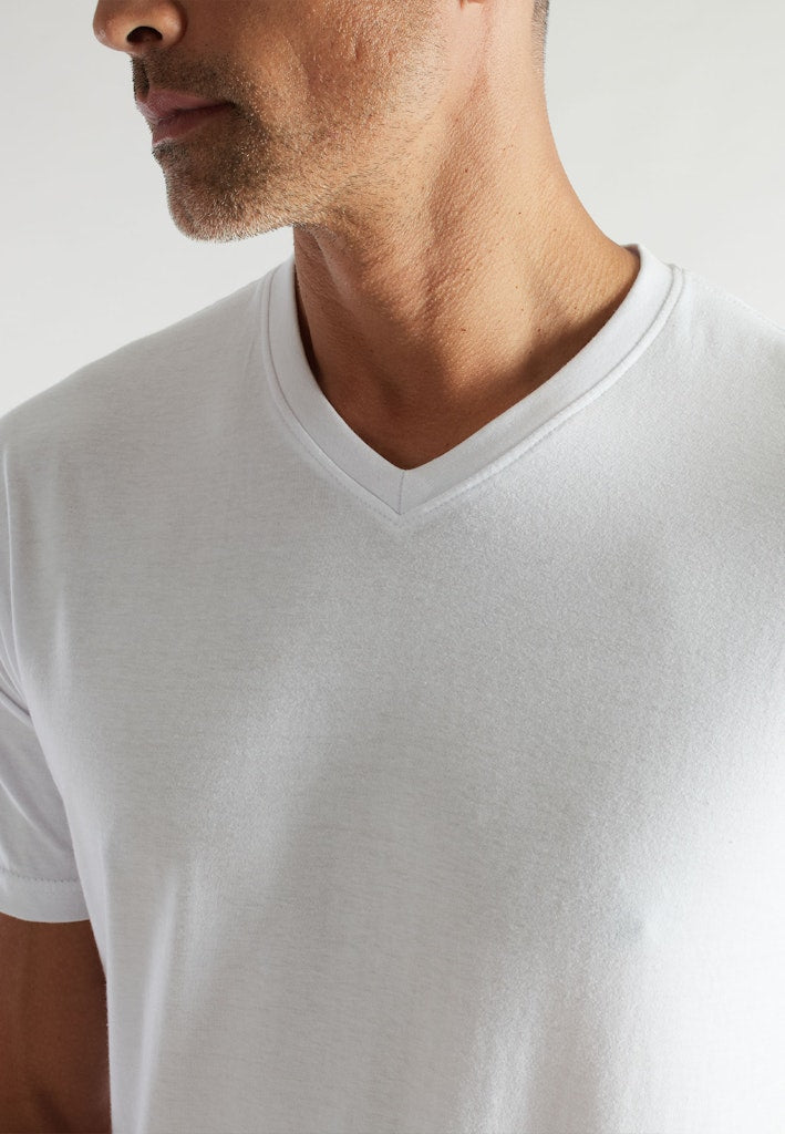 CECEBA – Men’s Shirt – White Plain (2-Pack)