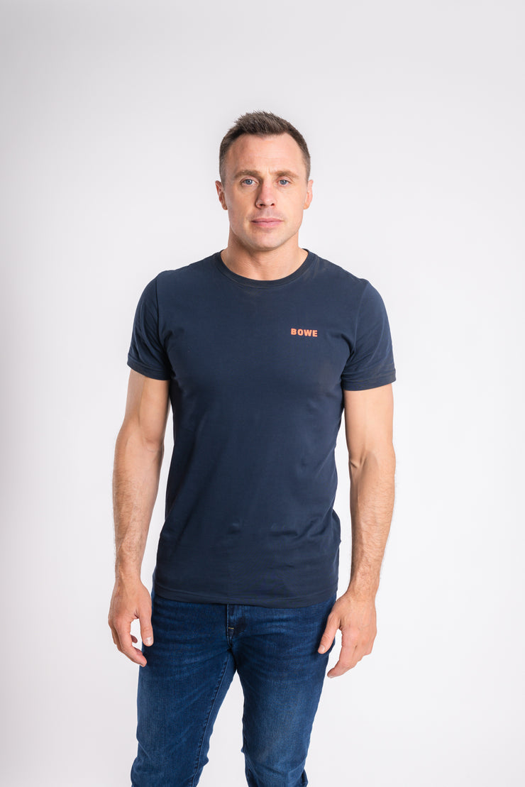 NAVY ROUND NECK TSHIRT