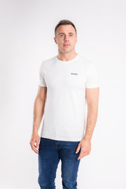 WHITE ROUND NECK TSHIRT