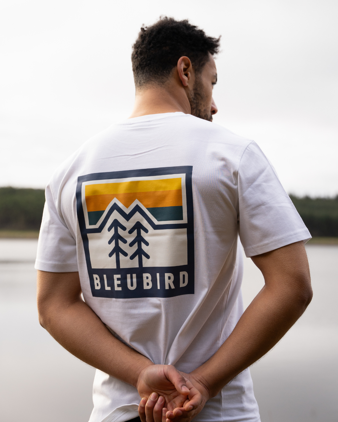 Bleubird Wilder Collection Field Tee – White