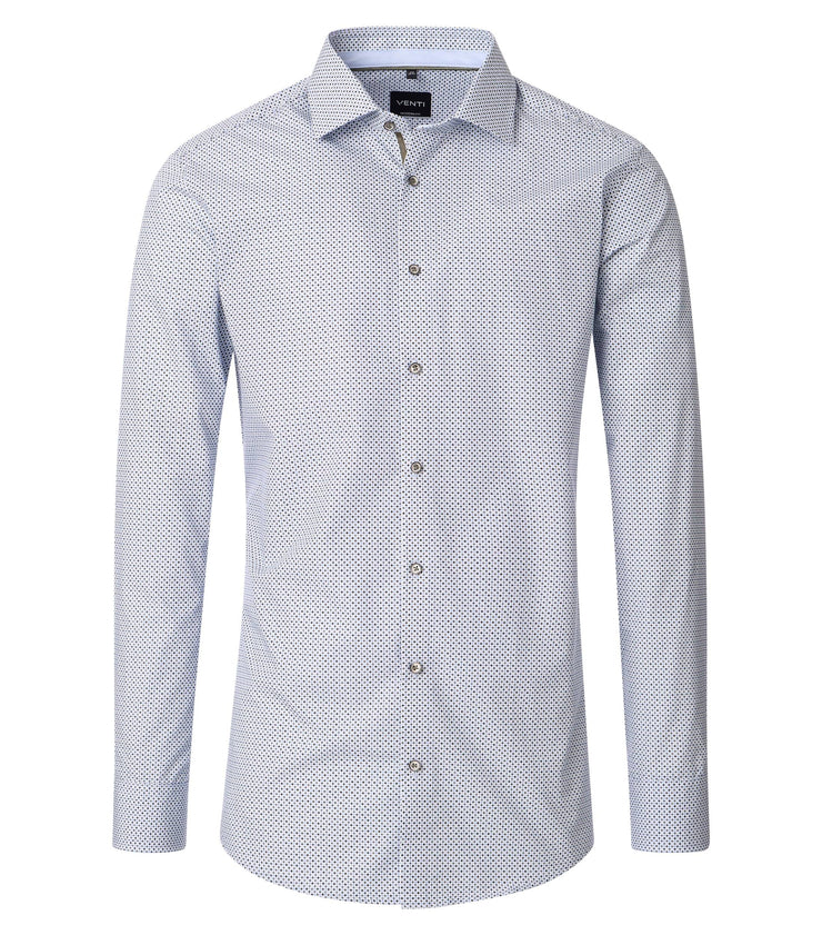 Venti – Modern Fit – Printed Business Shirt