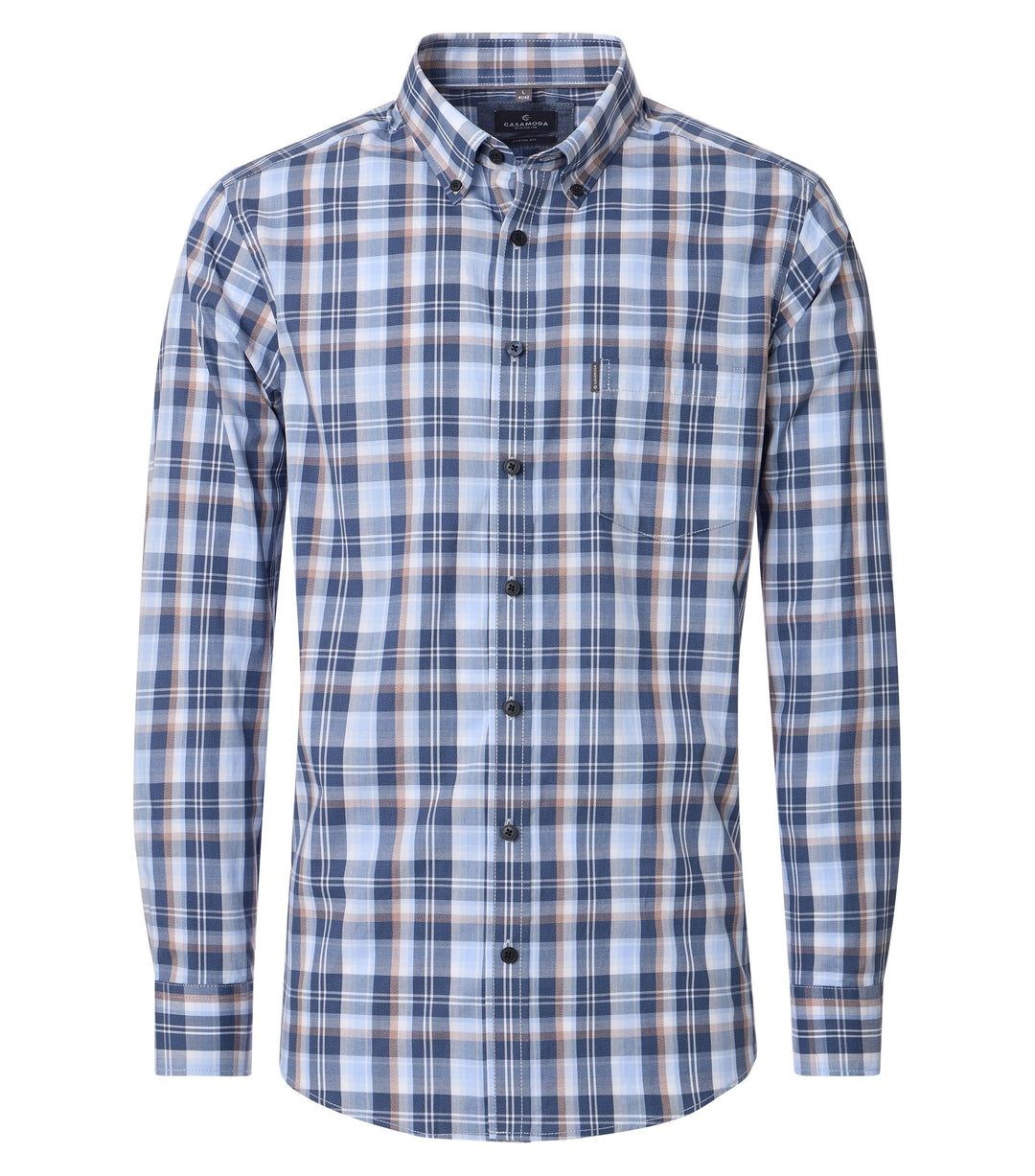 CASAMODA – Casual Fit – Checked Shirt