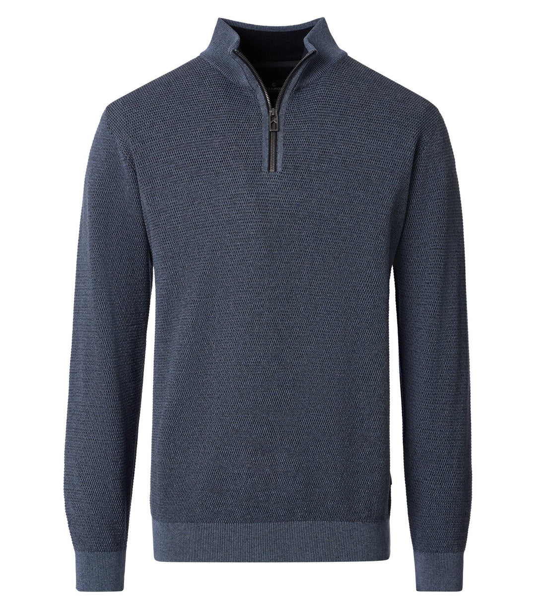 Casa Moda – Troyer – Regular Fit – Half-Zip Jumper