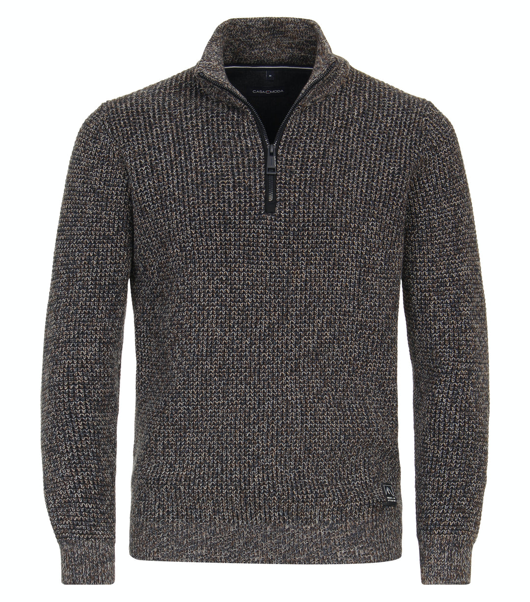 Casa Moda - Regular Fit - Half Zip Jumper