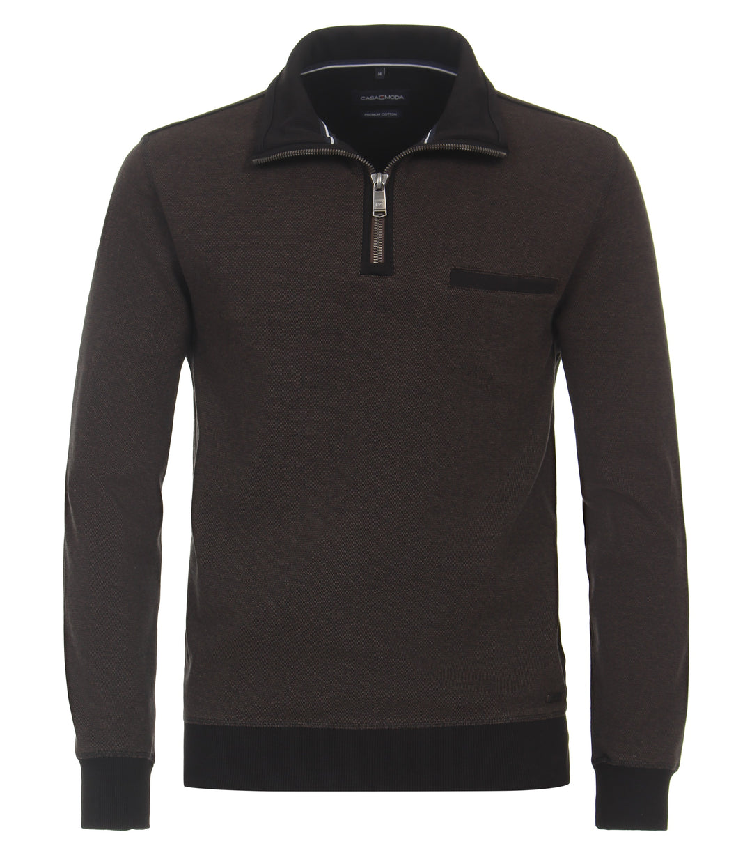 Casa Moda - Regular Fit - Half Zip Jumper