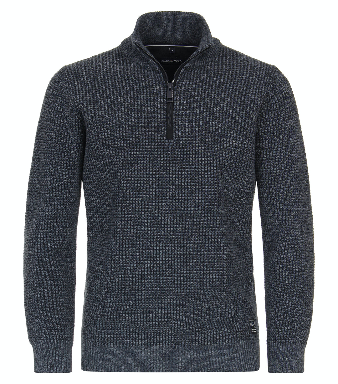 Casa Moda - Regular Fit - Half Zip Jumper