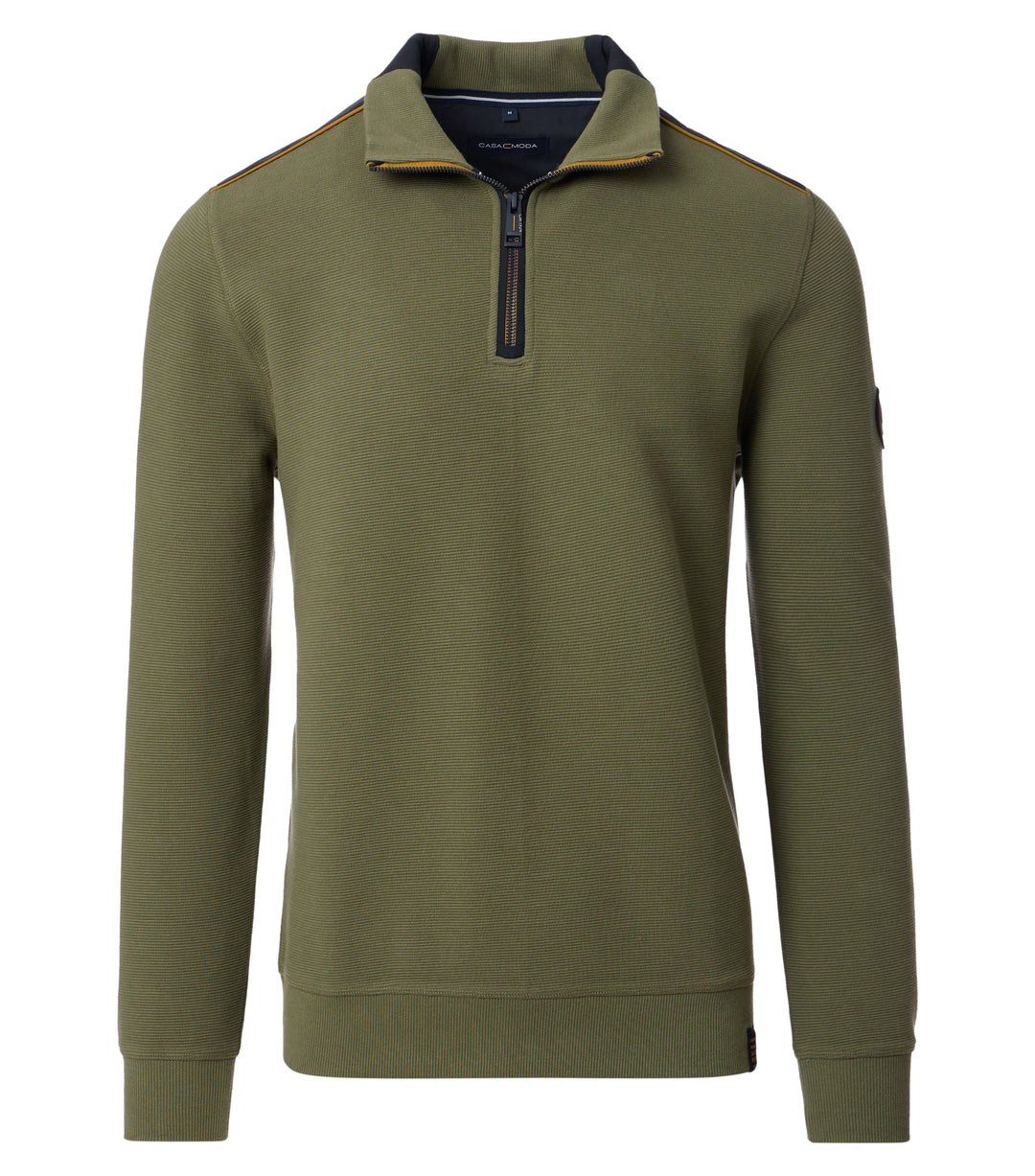Casa Moda – Regular Fit - Half Zip Jumper