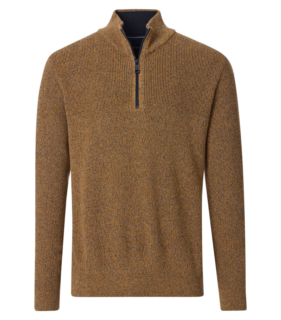 Casa Moda - Troyer - Regular Fit - Half Zip Jumper