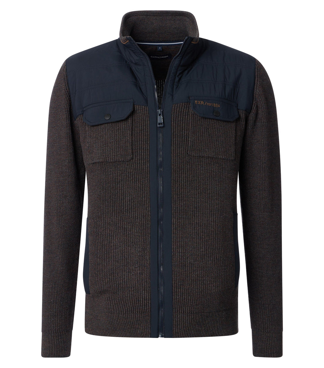 Casa Moda Full Zip Knit
