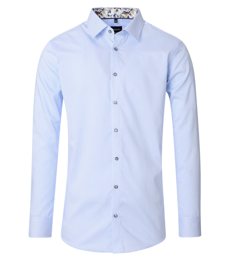 Venti – Modern Fit – Striped Long Sleeve Business Shirt