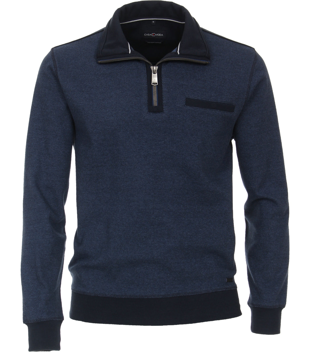 Casa Moda - Regular Fit - Half Zip Jumper