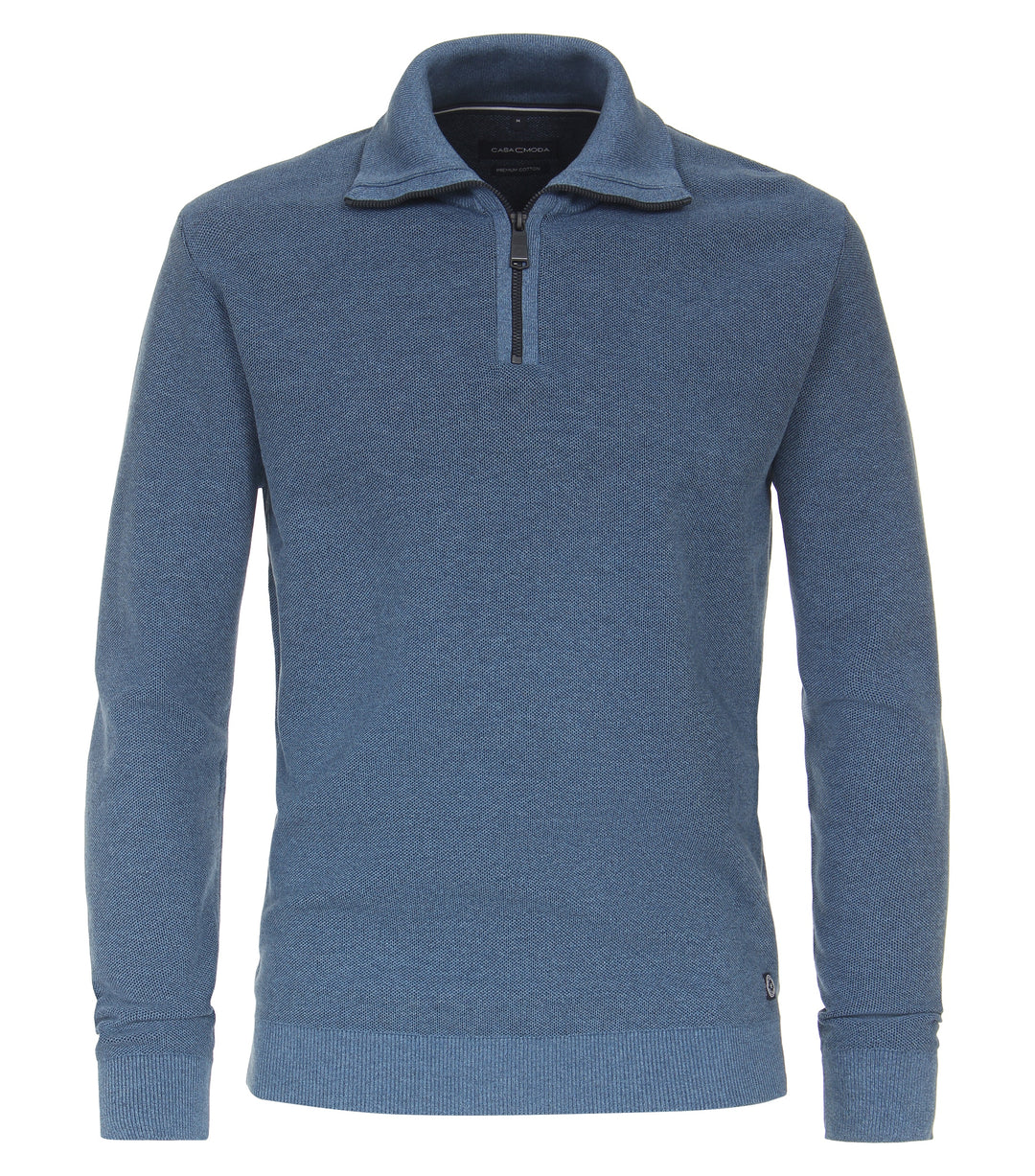Casa Moda - Regular Fit - Half Zip Jumper