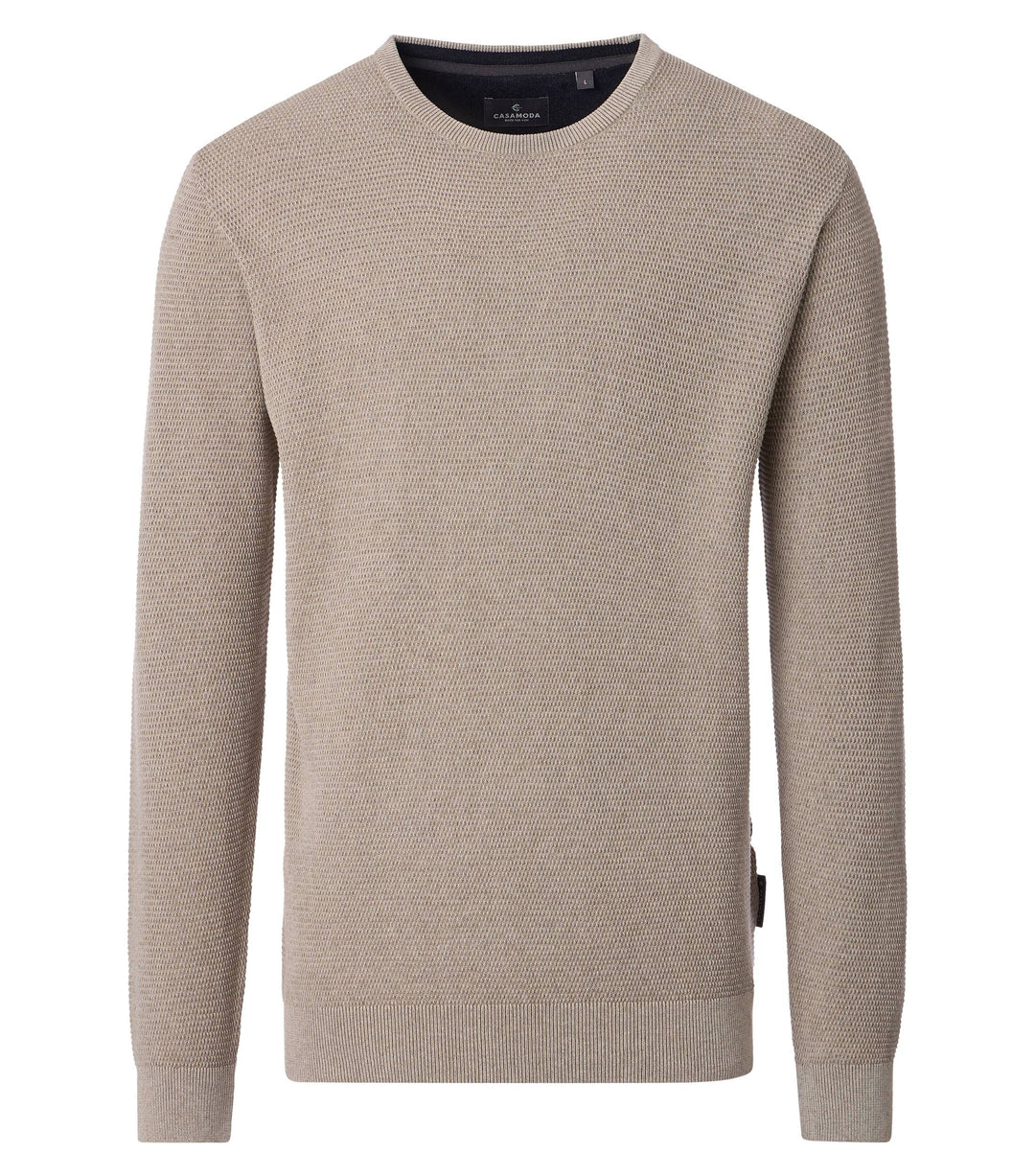 CASAMODA – Crew Neck Jumper - Beige