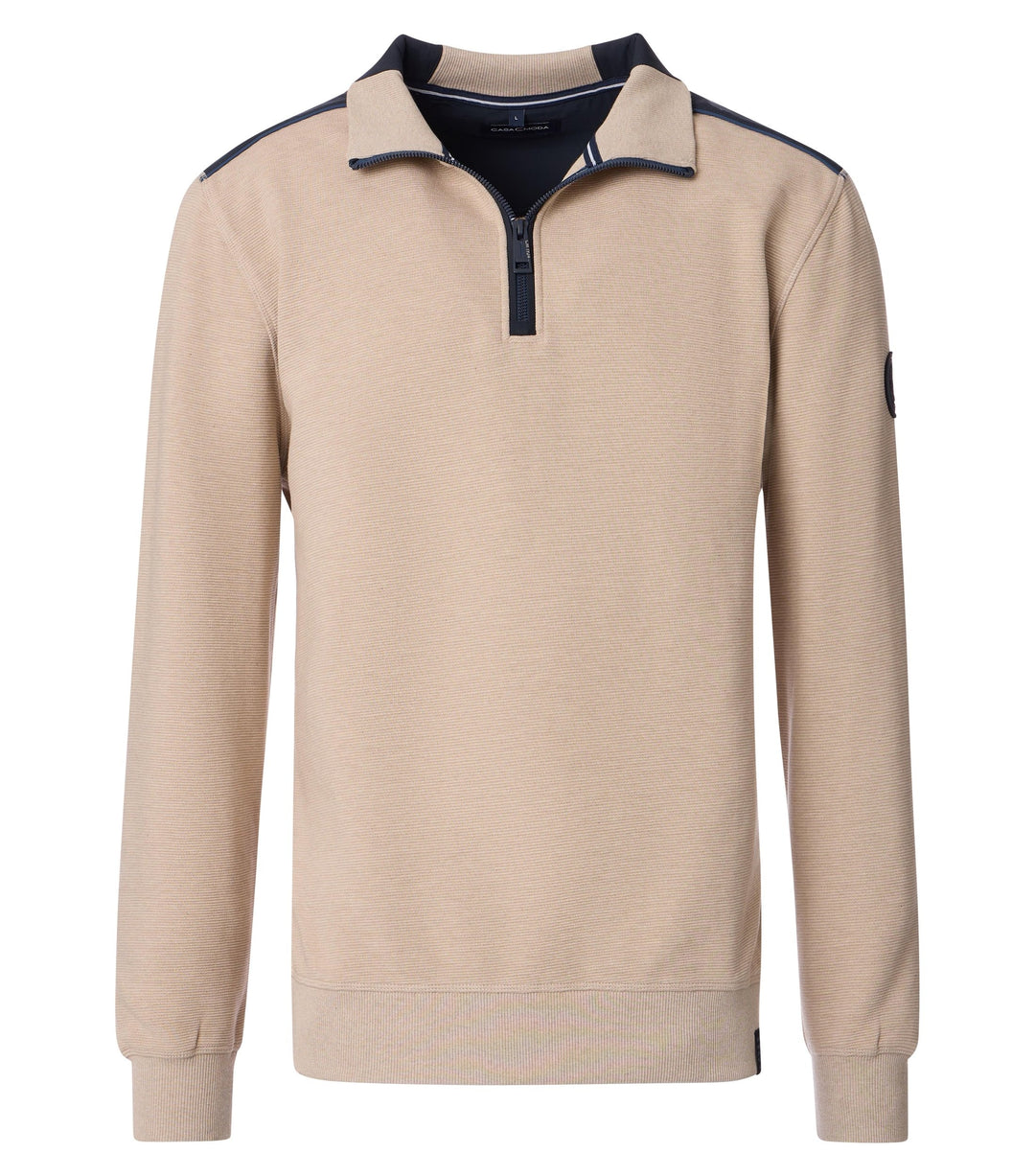 Casa Moda – Regular Fit - Half Zip Jumper