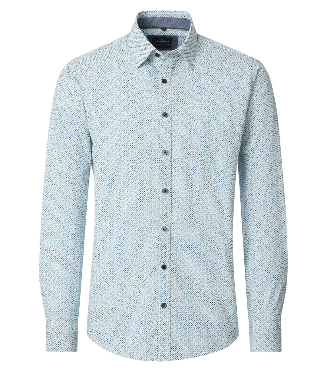Casa Moda – Printed Long Sleeve Shirt