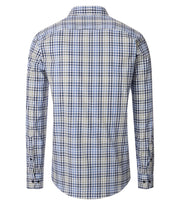 Casa Moda – Casual Fit – Checked Long Sleeve Oxford Shirt