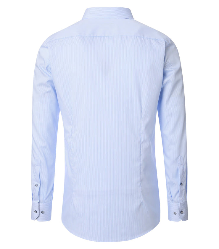 Venti – Modern Fit – Striped Long Sleeve Business Shirt
