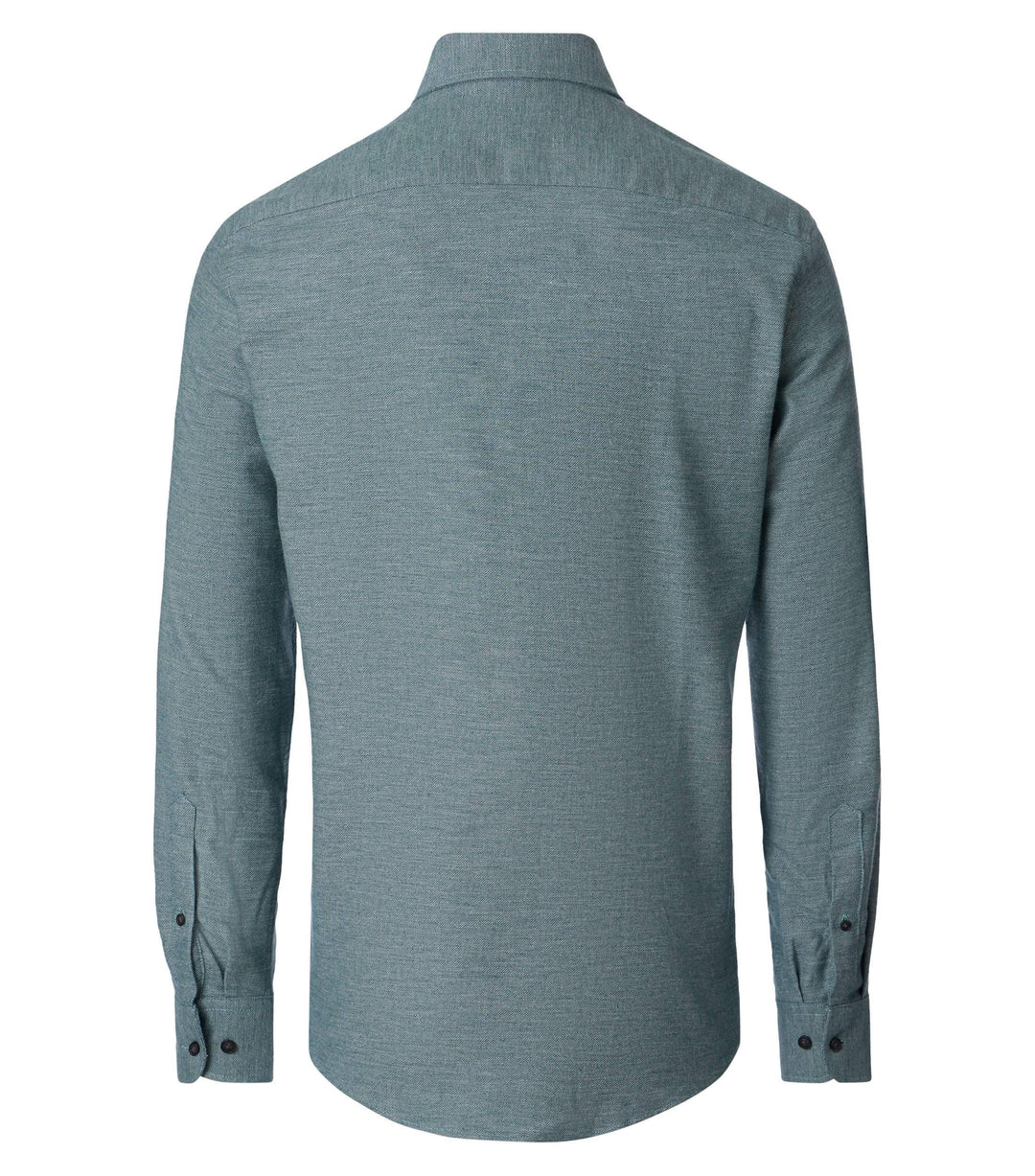Casa Moda – Green - Plain Long Sleeve Shirt