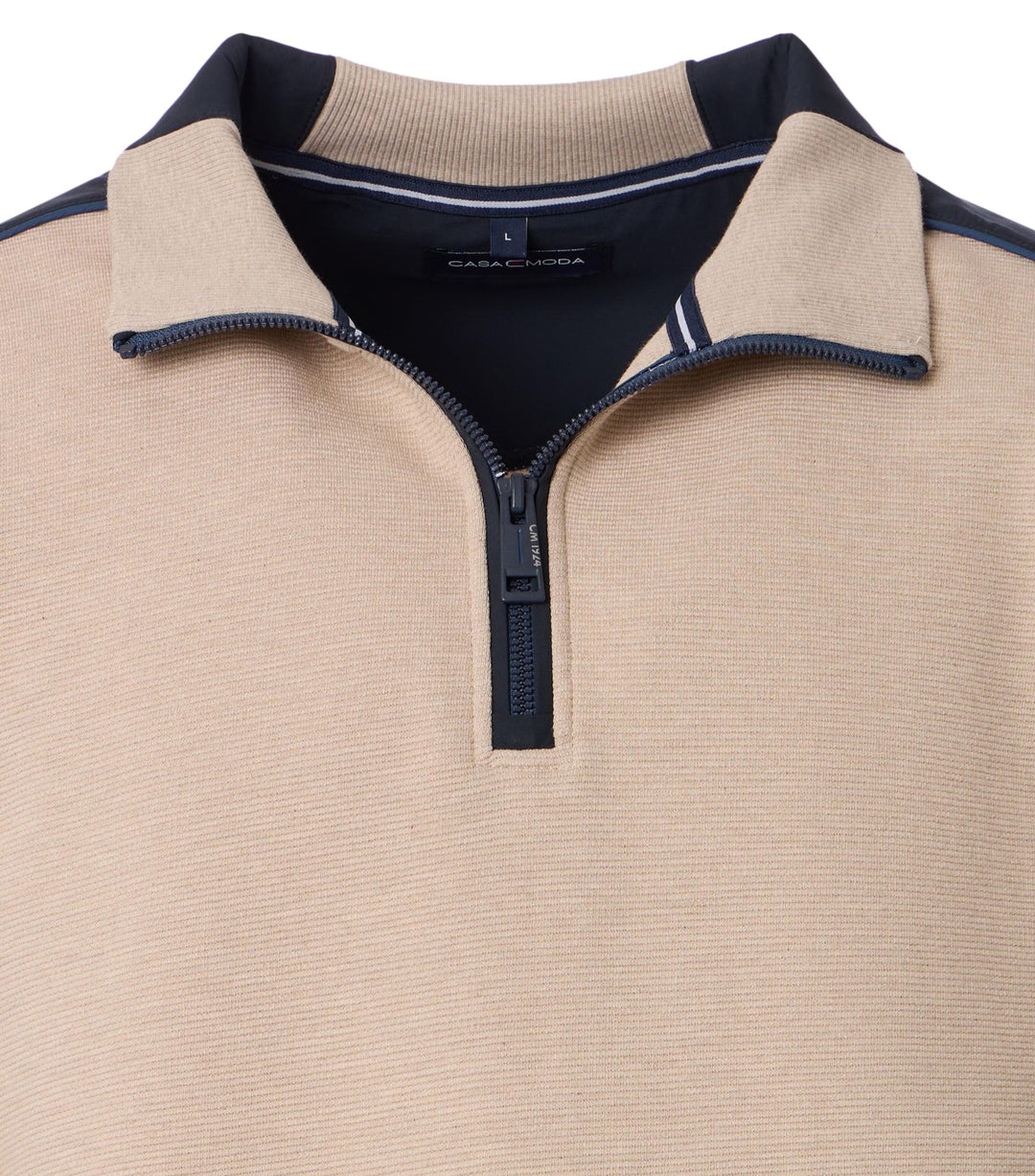 Casa Moda – Regular Fit - Half Zip Jumper