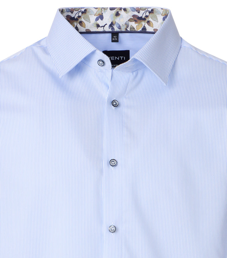 Venti – Modern Fit – Striped Long Sleeve Business Shirt