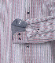 Casa Moda – Casual Fit – Printed Poplin Shirt