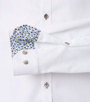 Venti – Body Fit – White – Twill Business Shirt
