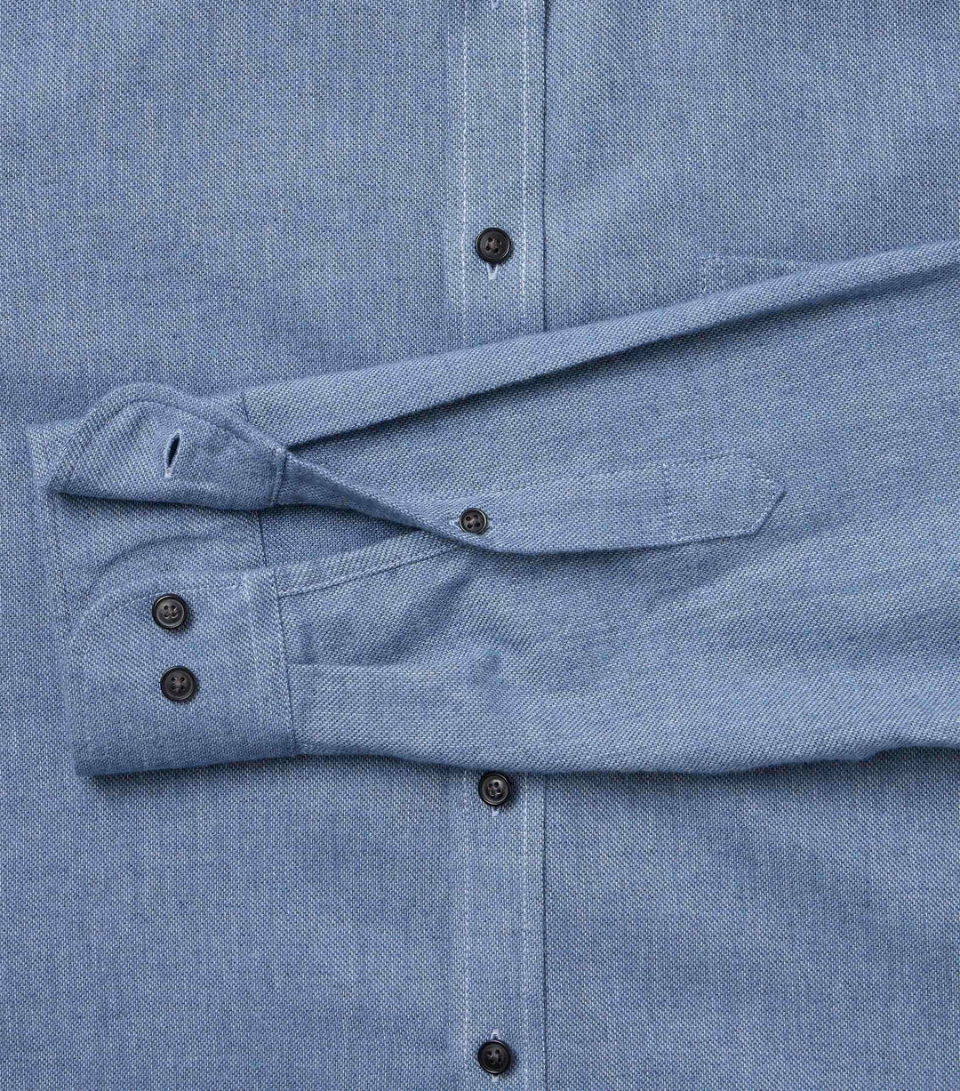 Casa Moda – Green - Plain Long Sleeve Shirt