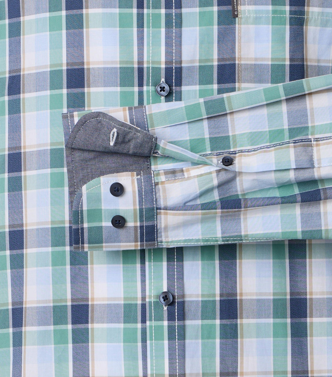 CASAMODA – Casual Fit – Printed Poplin Shirt
